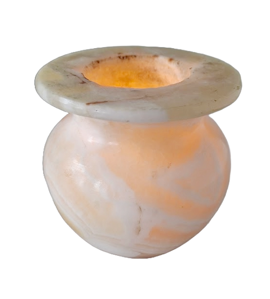 Alabaster urn, vintage