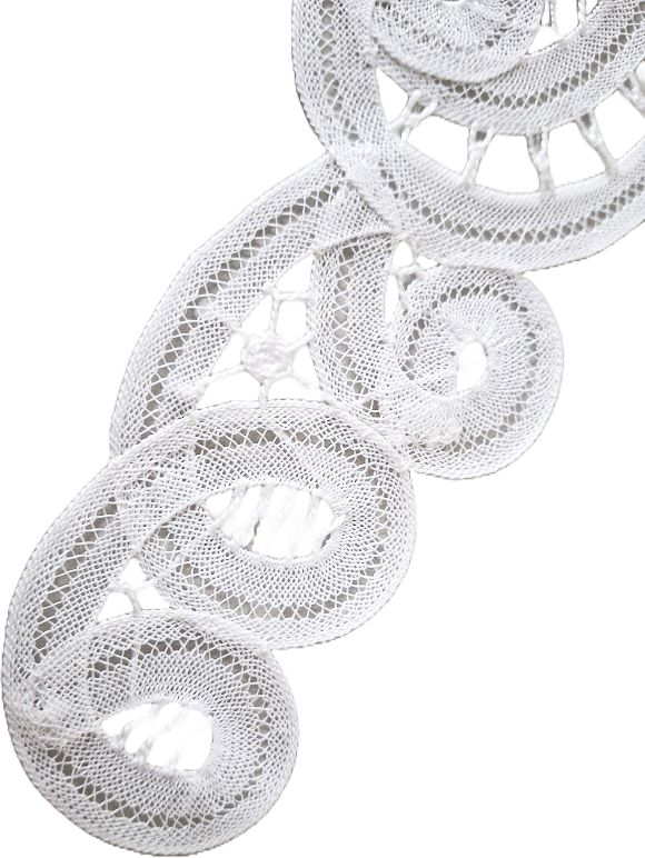 Vintage Flemish lace - large