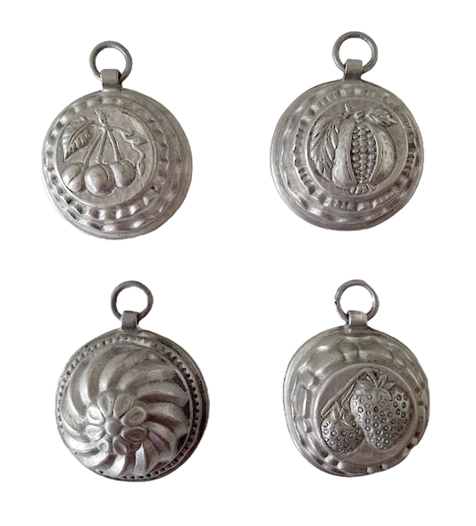 4 antique moulds for chocolate