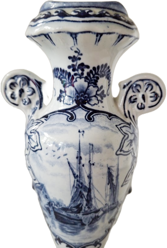 Vintage Delft vase