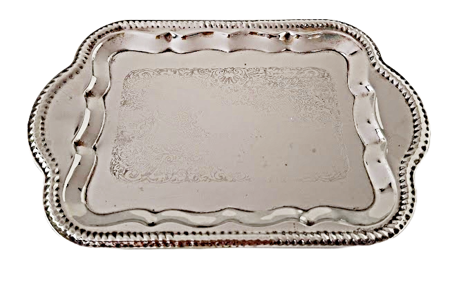 Silverplated milk and sugar set, vintage