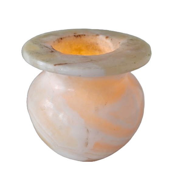 Alabaster urn, vintage