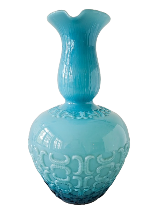 Vintage Opalina Florentina pitcher from the 1970s, Italy