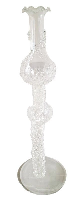 Venetian glass candlestick from the 1950s